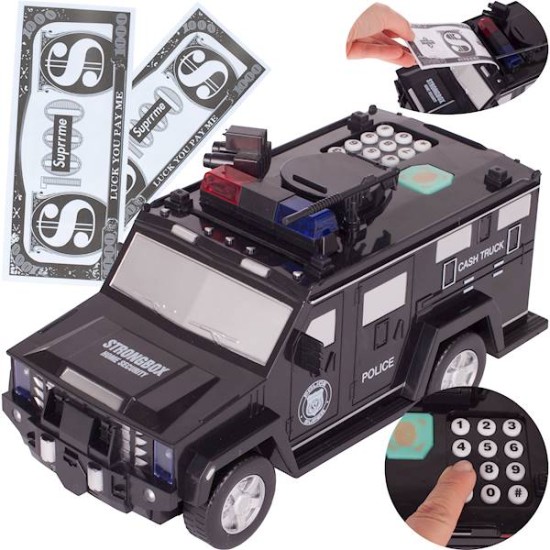 Policijas automašīnas krājkase "Cash Truck"